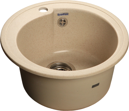 Кухонная мойка GranFest Rorndo 450, R-450 бежевый